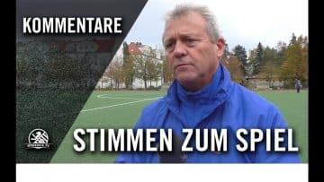 Die Stimmen zum Spiel | SFC Stern U19 – Altglienicke U19 (2. Spieltag, Verbandsliga)