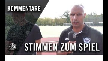 Die Stimmen zum Spiel | SFC Stern 1900 U17 – BFC Preussen U16 (3. Spieltag, Landesliga, Staffel 2)
