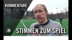 Die Stimmen zum Spiel | SFC Stern 1900 – Türkiyemspor (Testpiel)