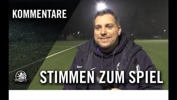 Die Stimmen zum Spiel | SFC Stern 1900 – FC Hertha 03 Zehlendorf (3. Runde, Pokal)