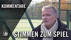 Die Stimmen zum Spiel (SFC Stern 1900 – SD Croatia, Berlin-Liga) | SPREEKICK.TV
