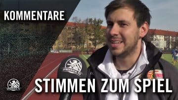 Die Stimmen zum Spiel (SFC Stern 1900 – 1. FC Union II, 11er Frauen Berlin-Liga) | SPREEKICK.TV