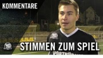 Die Stimmen zum Spiel | SG Bad Soden – TuS Hornau (4. Runde, Kreispokal Maintaunus)