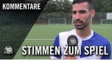 Die Stimmen zum Spiel | SG Bornheim Grün Weiss – FFV Sporttfreunde 04 (34. Spieltag)