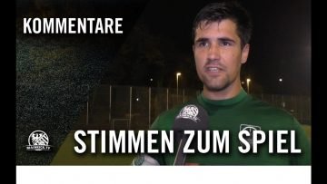 Die Stimmen zum Spiel | SG Bornheim Grün-Weiss Frankfurt – Spvgg. 05 Oberrad (3. Runde Kreispokal)