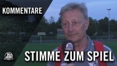 Die Stimmen zum Spiel | SG Eintracht Gelsenkirchen – SSV Buer 07/28 (1. Runde, Kreispokal)