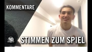 Die Stimmen zum Spiel | SG Kelkheim U17 – SV Wehen Wiesbaden U17 (12. Spieltag, B-Jugend Hessenliga)