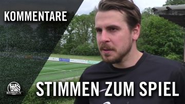 Die Stimmen zum Spiel (SG Kelkheim – SG Oberliederbach II, Kreisoberliga Maintaunus)