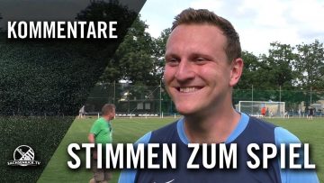 Die Stimmen zum Spiel | SG Leipzig Bienitz – SpVgg Leipzig II (26. Spieltag, 1. Kreisklasse St. 1)