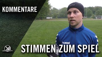 Die Stimmen zum Spiel | SG LVB Leipzig – VfB Zwenkau (25.Spieltag, Landesklasse Nord)