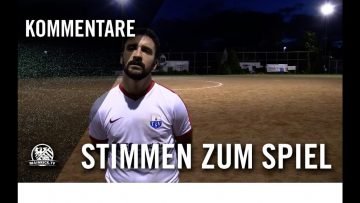Die Stimmen zum Spiel | SG Oberhöchstadt – TSV Vatanspor HG (1. Runde, Kreispokal)
