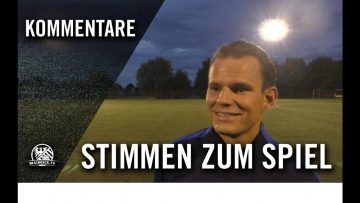 Die Stimmen zum Spiel | SG Oberliederbach – TSG Wixhausen (Testspiel)