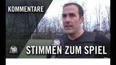 Die Stimmen zum Spiel | SG Oberliederbach – FSV Fernwald (20. Spieltag, Verbandsliga Mitte)