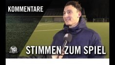Die Stimmen zum Spiel | SG Rosenhöhe Offenbach – Germania Großkrotzenburg (26. Spieltag)