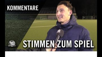 Die Stimmen zum Spiel | SG Rosenhöhe Offenbach – Germania Großkrotzenburg (26. Spieltag)