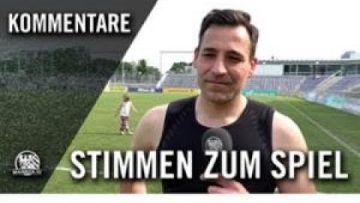 Die Stimmen zum Spiel | SG Rot-Weiss Frankfurt – Spvgg. 03 Neu-Isenburg (32. Spieltag, Hessenliga)