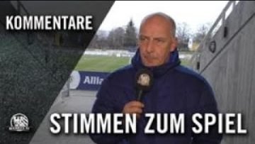 Die Stimmen zum Spiel | SG Rot-Weiss Frankfurt – SC Waldgirmes (22. Spieltag, Hessenliga)