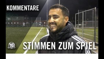 Die Stimmen zum Spiel | SG Rot-Weiss Frankfurt U19 – Bayern Alzenau U19 (11. Spieltag, Hessenliga)