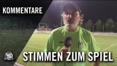 Die Stimmen zum Spiel | SG Rot-Weiss Frankfurt – TS Ober-Roden (21. Spieltag)