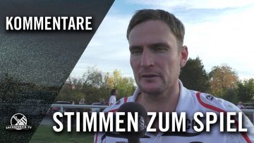 Die Stimmen zum Spiel | SG Rotation Leipzig – Roter Stern Leipzig (Landesklasse Nord, 8. Spieltag)