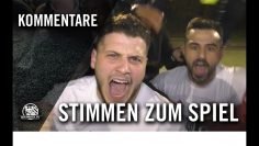 Die Stimmen zum Spiel | SG Sossenheim – SFD Schwanheim (21. Spieltag, Kreisliga B, Kreis Maintaunus)