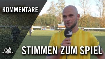 Die Stimmen zum Spiel | SG Taucha 99 – VFC Plauen (Achtelfinale Sachsen-Pokal)