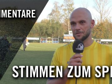 Die Stimmen zum Spiel | SG Taucha 99 – VFC Plauen (Achtelfinale Sachsen-Pokal)