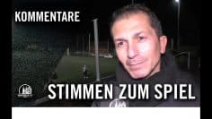 Die Stimmen zum Spiel | Siegburger SV 04 – VfL Alfter (17. Spieltag, Mittelrheinliga)