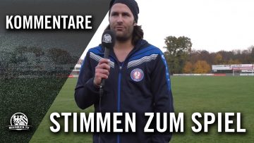 Die Stimmen zum Spiel (Sportfreunde Seligenstadt – 1. FC Eschborn) | MAINKICK.TV