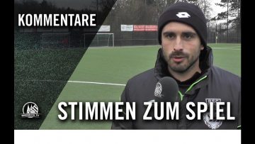 Die Stimmen zum Spiel | SpVg Frechen 20 U17 – Bonner SC U17 (1. Runde, B-Junioren FVM-Pokal)