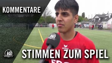 Die Stimmen zum Spiel (SpVg Porz – SV Adler Dellbrück, U17, Kreispokal 2016/2017) | RHEINKICK.TV