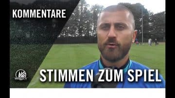 Die Stimmen zum Spiel | SpVg Rheinkassel-Langel – SG Köln-Worringen (Testspiel)