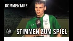 Die Stimmen zum Spiel | Spvg Wesseling-Urfeld – SSV Merten (19. Spieltag, Mittelrheinliga)