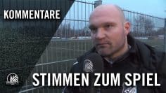 Die Stimmen zum Spiel (Spvg Wesseling-Urfeld – TV Herkenrath 09 , Testspiel) | RHEINKICK.TV
