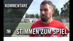 Die Stimmen zum Spiel | SpVgg. 02 Griesheim – SV Griesheim Tarik (2. Spieltag, Kreisoberliga)