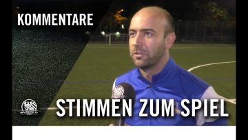 Die Stimmen zum Spiel | Spvgg. 02 Griesheim – FC Neu-Anspach (13. Spieltag, Gruppenliga Frankfurt)