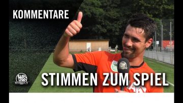 Die Stimmen zum Spiel | SpVgg 05 Oberrad – VfR Wormatia 08 Worms (Testspiel)