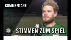 Die Stimmen zum Spiel | Spvgg. 05 Oberrad – FG Seckbach (21. Spieltag, Gruppenliga Frankfurt)