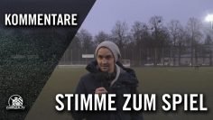 Die Stimmen zum Spiel | SpVgg 1906 Haidhausen – TSV Waldtrudering (15. Spieltag, Kreisliga 3)