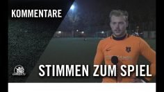 Die Stimmen zum Spiel: SpVgg 1906 Haidhausen – SV Heimstetten II (13. Spieltag Kreisliga München 3)