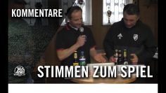 Die Stimmen zum Spiel | SpVgg Erkenschwick – SpVg Olpe (22. Spieltag, Westfalenliga, Staffel 2)