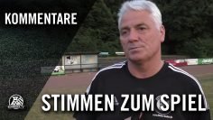 Die Stimmen zum Spiel (SpVgg Erle 19 – Genclerbirligi Resse, Relegation zur Bezirksliga)