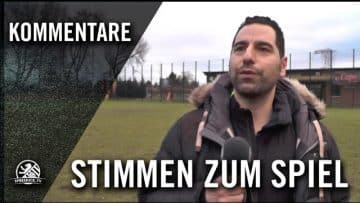 Die Stimmen zum Spiel (SpVgg Hellas-Nordwest – BSV Eintracht Mahlsdorf II, Landesliga, Staffel 1)