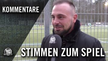 Die Stimmen zum Spiel (Spvgg. Oberrad – SG Bornheim/GW II, U17 B-Junioren, Kreisliga A)