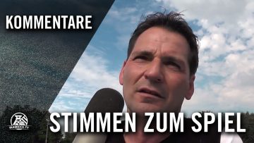 Die Stimmen zum Spiel (Spvgg. Sterkrade-Nord – FSV Duisburg, Testspiel) | RUHRKICK.TV