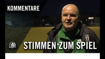 Die Stimmen zum Spiel | SSC Südwest U15 – BSV GW Neukölln U15 (1. Runde, Pokal)