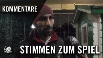 Die Stimmen zum Spiel (SSC Teutonia – SpVgg Tiergarten, U17 B-Junioren, Landesliga) | SPREEKICK.TV