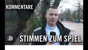 Die Stimmen zum Spiel | SSV Buer 07/28 U19 – SV Horst Emscher 08 U19 (10. Spieltag, Bezirksliga)