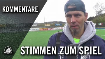 Die Stimmen zum Spiel (SSV Homburg-Nümbrecht – FV Wiehl, Landesliga, Staffel 1) | RHEINKICK.TV