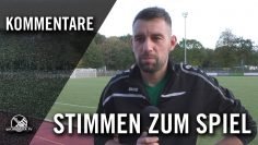 Die Stimmen zum Spiel | SSV Markranstädt – FSV Krostitz (10. Spieltag, Landesklasse Nord)